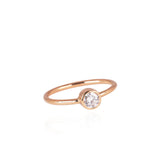 100% RECYCLED GOLDEN BRILLIANT 0.30ct