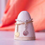 Les Vivants - Craters gold bracelet