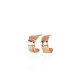 Les Vivants - Craters gold hoops