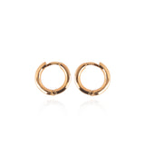 18k gold huggies