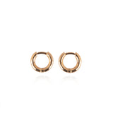18k gold huggies