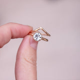 Golden Brilliant 1ct