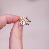 Golden Brilliant 1ct