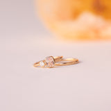 Double Bonbons - Diamond + Nude Sapphire