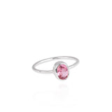 Silver Bonbons - Dusty Pink Tourmaline