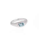 Silver Bold Bonbons - Turquoise Tourmaline