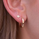Golden Elisabeth Studs