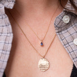 Golden Sapphire Drop
