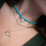 Golden Turquoise necklace