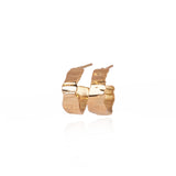 Les Vivants - Traces gold hoops