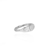 Les Vivants - Traces silver ring