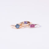 Bold Bonbons - Round Teal Sapphire