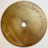 Machine engraving