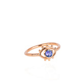 Circled Golden Eye - Blue Sapphire