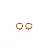 18k gold huggies