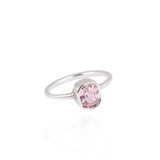 Silver Bonbons - Pink Sapphire