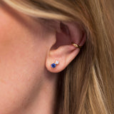 Golden Double Earrings