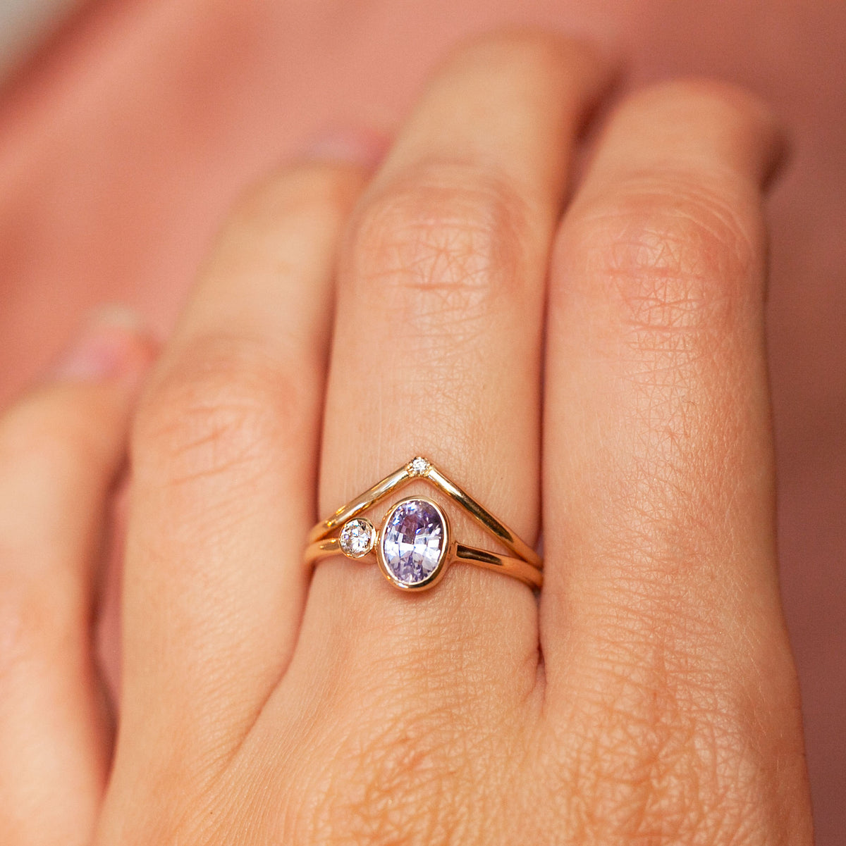 wedding ring combination