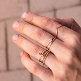 100% RECYCLED GOLDEN BRILLIANT 0.25ct