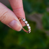 guldring med diamanter