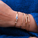Golden Cleo - Blue Sapphire