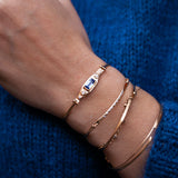Golden Cleo - Blue Sapphire