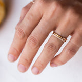 weddingbands in gold