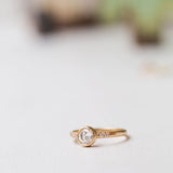 Golden Brilliant 0.70ct avec amis