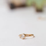 Golden Brilliant 0.70ct avec amis