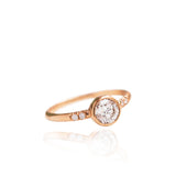 Golden Brilliant 0.70ct avec amis