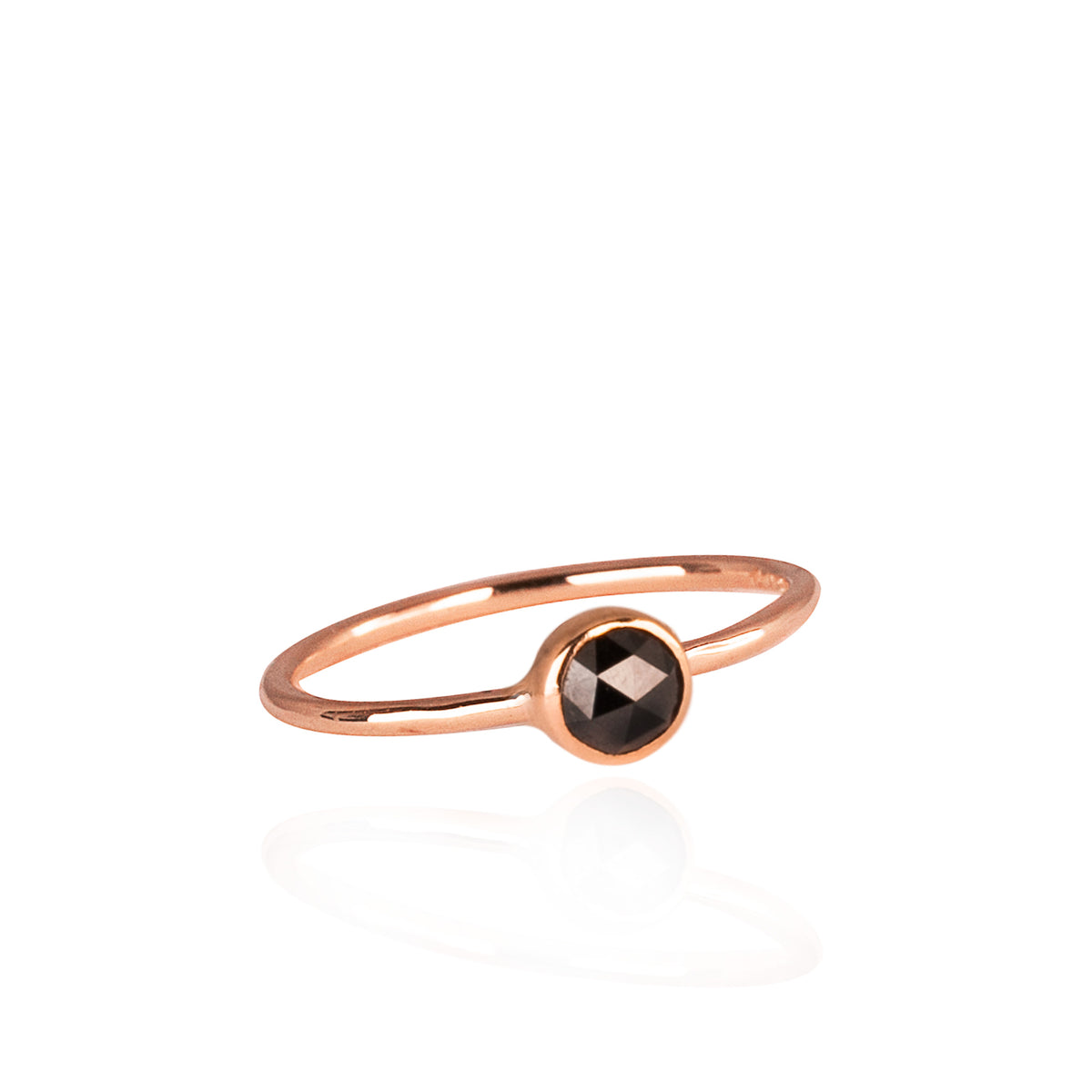black diamond ring