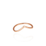 gold stacking ring