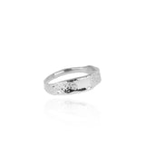 Les Vivants - Craters silver ring