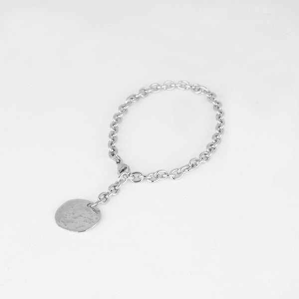 Les Vivants - Craters silver bracelet