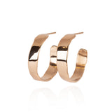 Les Vivants - Curves gold hoops