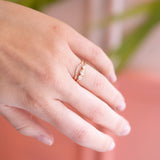 Les Triplés - Recycled 0.20ct Diamond + Diamonds