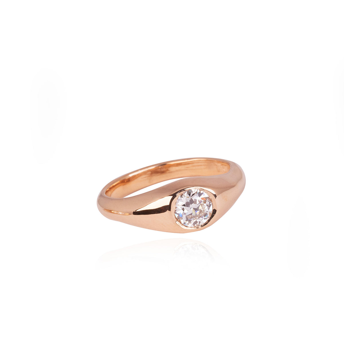 Bold Diamond ring - Antique 0.57ct