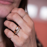 Bold Diamond ring - Oval 0.40ct