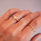 Bold Diamond ring - Antique 0.57ct