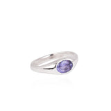 Silver Bold Bonbons - Lilac sapphire