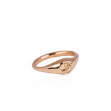 Bold Bonbons - Peach brilliant cut sapphire
