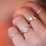 Bouquet - 1.29ct antique diamond