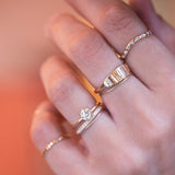 Bouquet - 0.50ct warm toned diamond