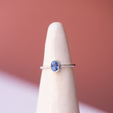 Silver Bonbons - Dark blue sapphire