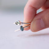 Silver Bonbons - Sea Green Sapphire