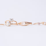 Bold Diamond ring - Radiant Cut 0.43