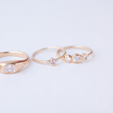 Les Triplés Tiny - Soft Pink Diamond Drop