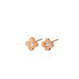 Golden Elisabeth Studs