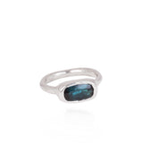 Silver Bold Grandeur - Petroleum tourmaline