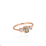 Les Triplés - Soft Green sapphire